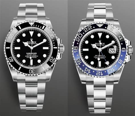 rolex no date sub and batman|Rolex sub no date price.